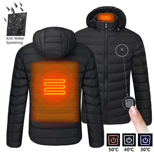 Men's Smart Heated Winter Jacket