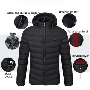 Men's Smart Heated Winter Jacket