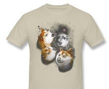 Load image into Gallery viewer, Three Doge Moon Shiba Inu T-Shirt